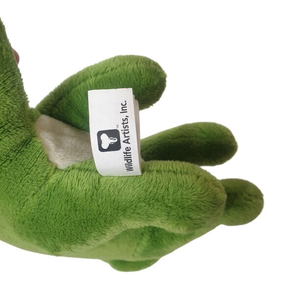 Wildlife Artists Green Triceratops Plush 10" Soft Dinosaur Stuffed Animal Wild - Picture 6 of 8